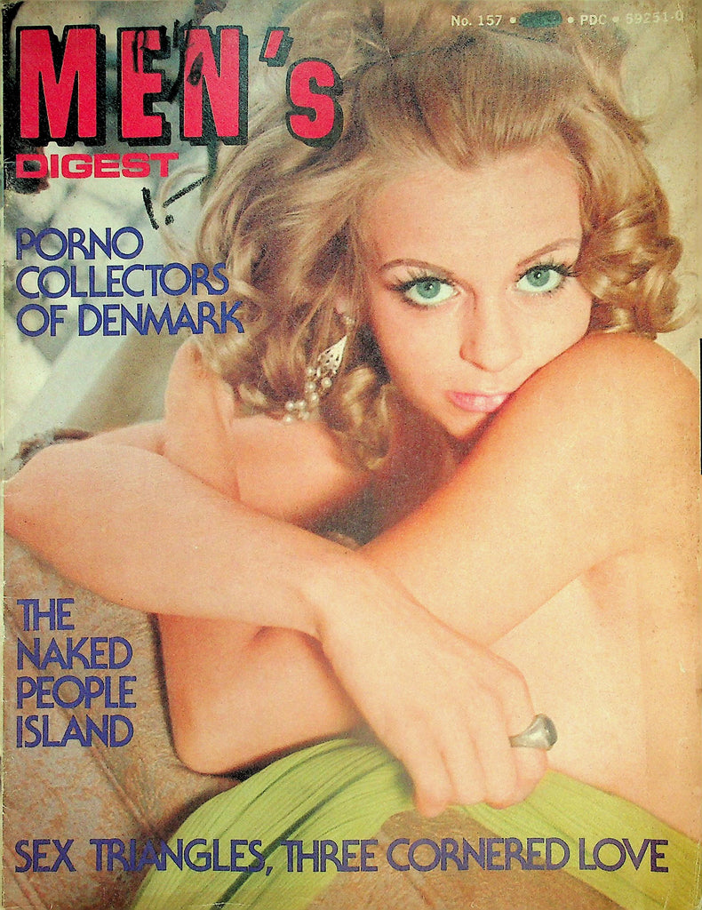 Men's Digest Magazine  Porno Collectors Of Denmark / The Naked People Island  #157   020826lmp