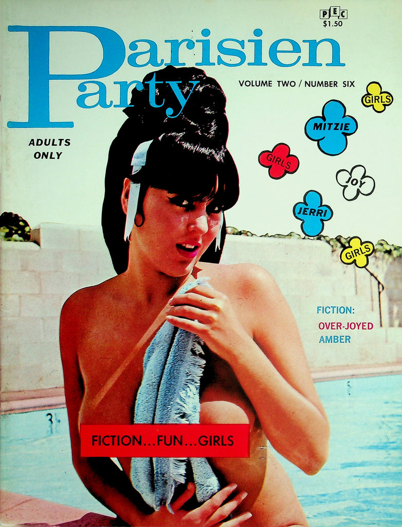 Parisien Party Magazine  Covergirl Joy / Blonde? Buxom? Yes!  vol.2 #6 1966   032326lmp