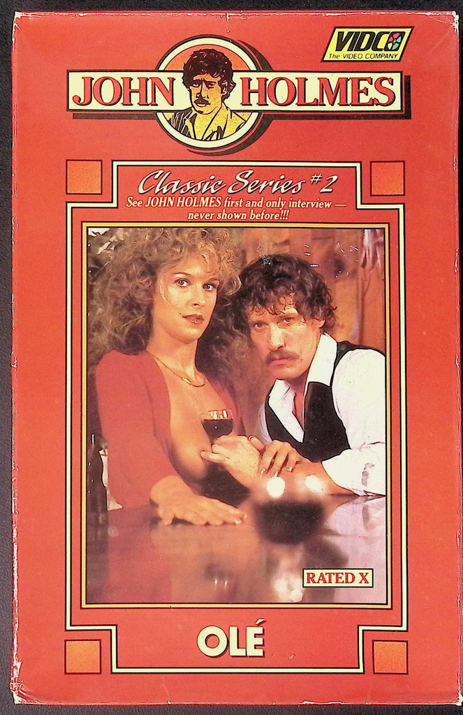 John Holmes Classic Series #2 also ft. Missy Ann Burns, Ramone Narone Adult VHS Vidco Video 102025AKVHS