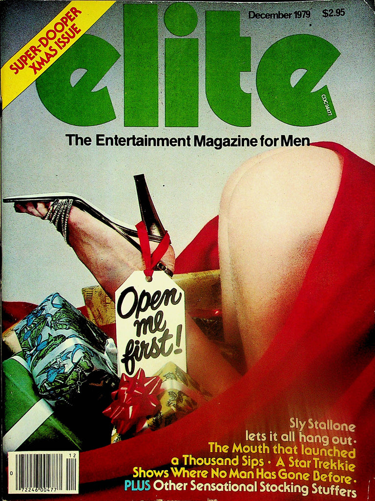 Elite Magazine  Centerfold Girl Melonie / Sly Stallone  December 1979  Super-Dooper Xmas Issue   031525lm-p