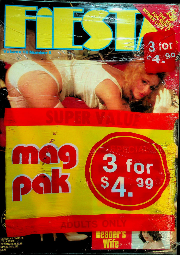 Lot Of 3 Magazines  Fiesta , How To (Monthly Journal On Sexual Techniques)  & Mystery Title!  1980's New/Sealed  081826lmp-GSC