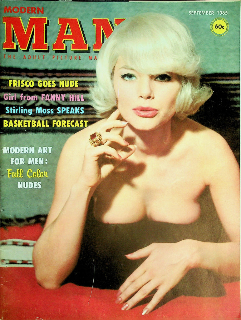 Modern Man Magazine  Cover Girl Sophy Hardy  September 1965     012626lmp