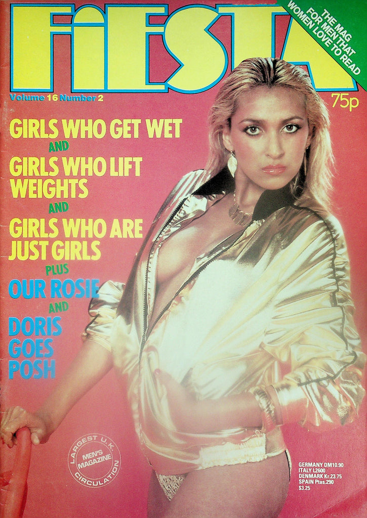 Fiesta Magazine  Covergirl Adriene  vol.16 #2  1990's   111225lm-p