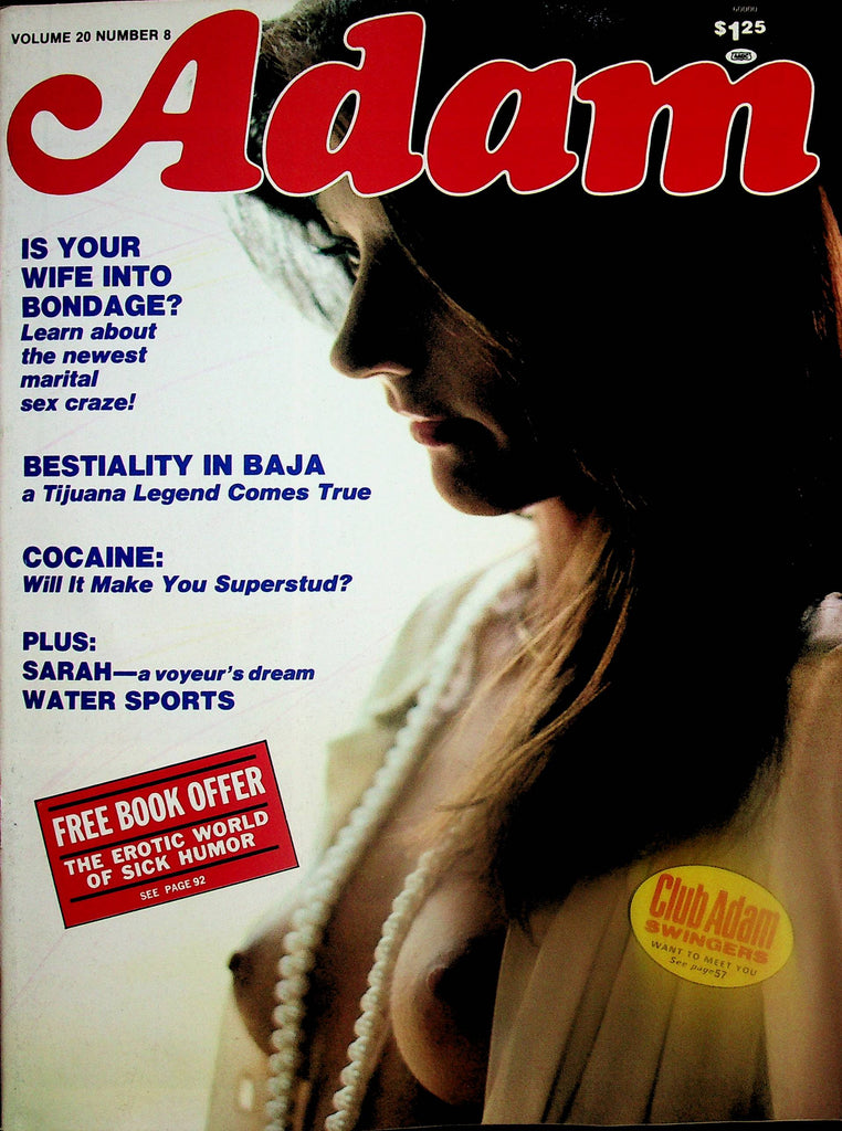 Adam Magazine  Cover/ Centerfold Girl Linda  vol.20 #8 1976   062125lm-p