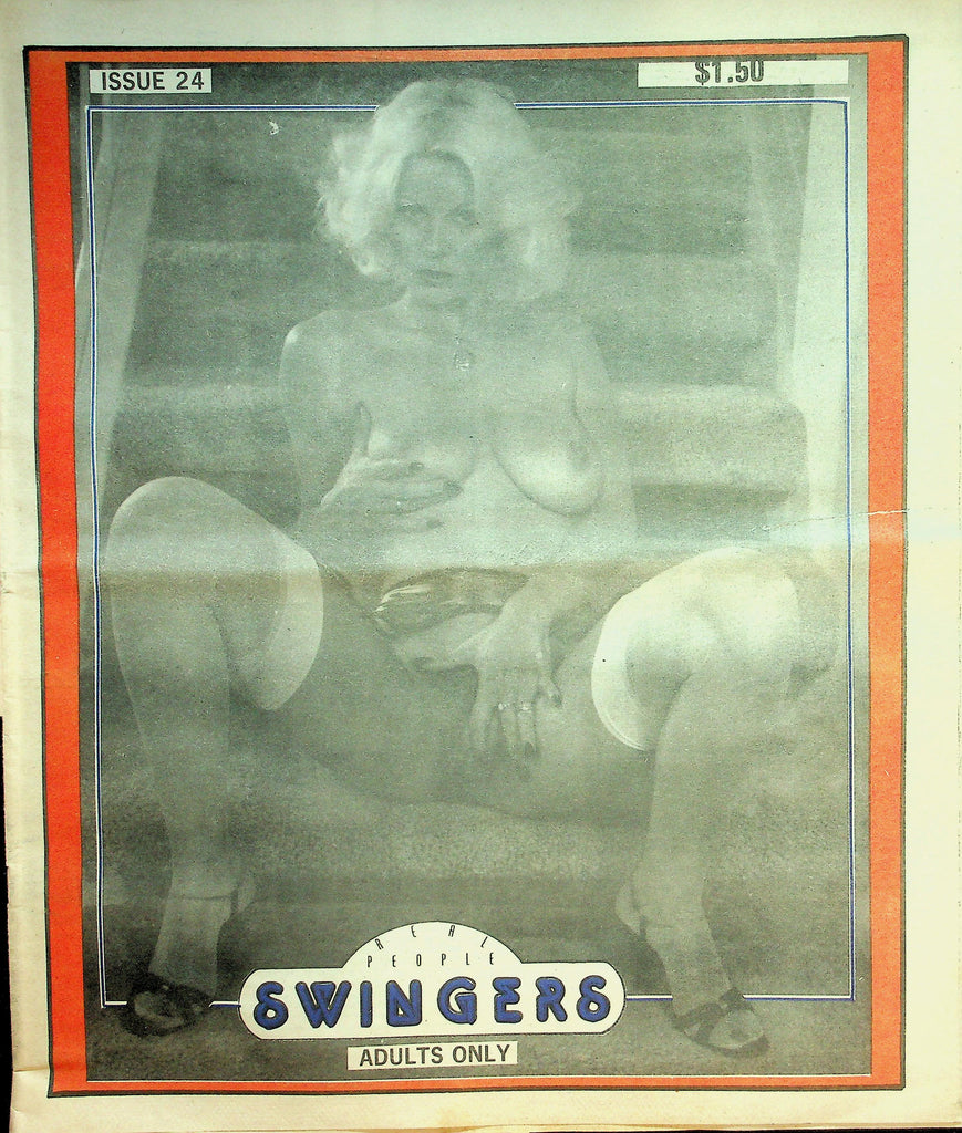 Swingers Adult Newspaper  Covergirl Seka  #24 1986    090526lmp-GSC