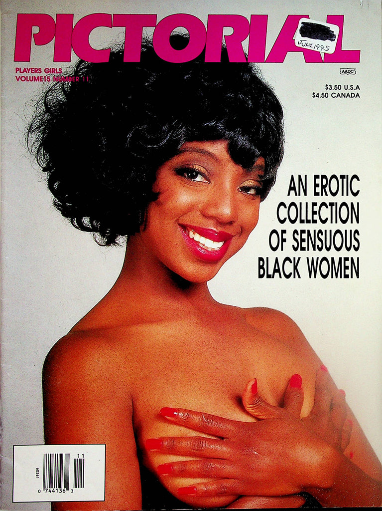 Pictorial Players Girls Magazine  Sensuous Black Women- Jordan McKnight / Obsession vol.15 #11  1995   082823lm-p
