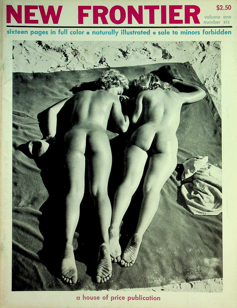 New Frontier Nudist Magazine  American Sunbathers  vol.1 #4  1960's by House Of Price     070126lmp-GSC
