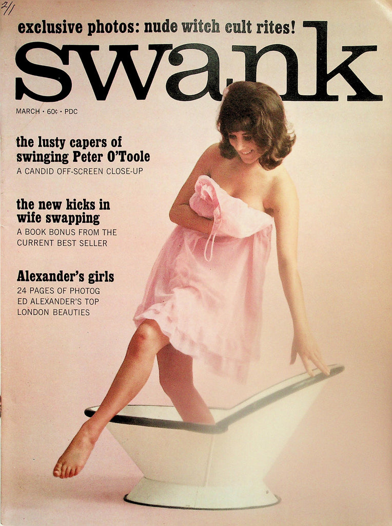 Swank Magazine  Alexander's Girls Top London Beauties  March 1966    120725lmp