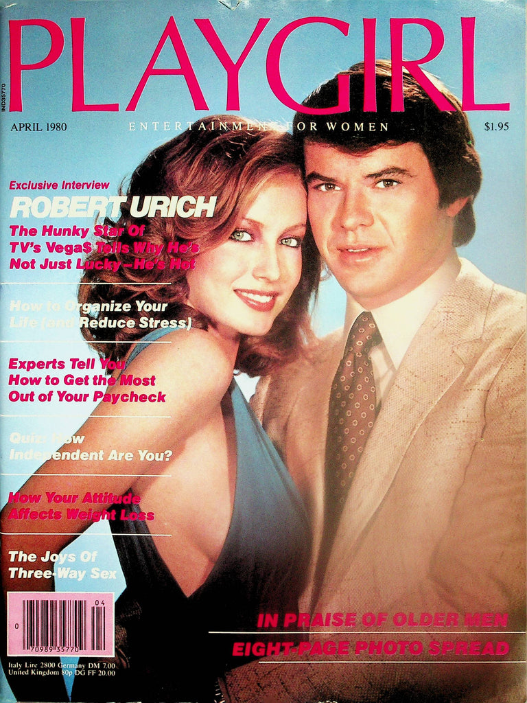 Playgirl Magazine  Robert Urich  April 1980   102425lm-p