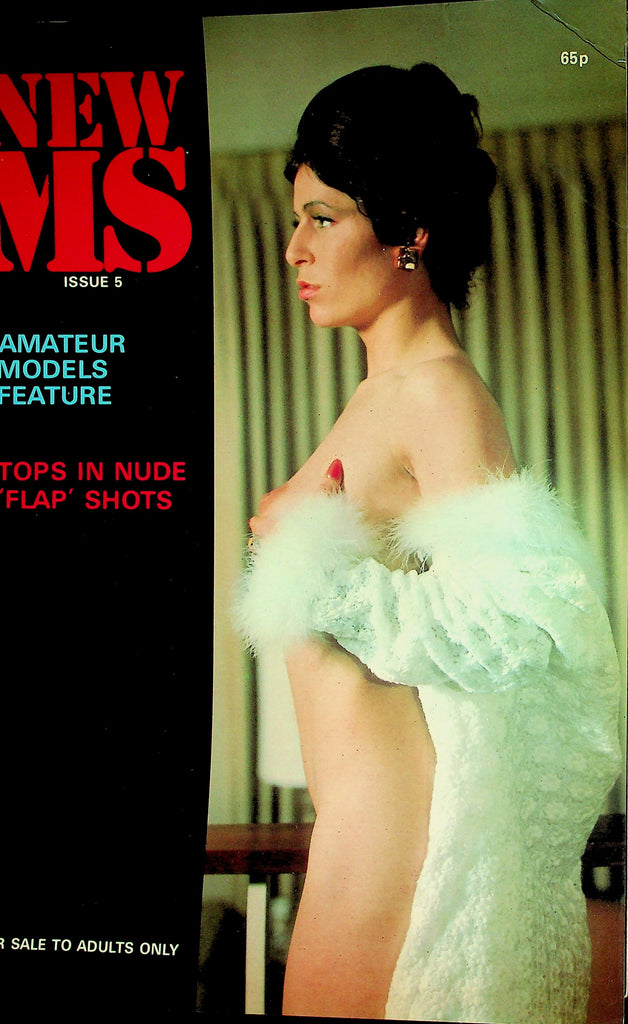 New MS Magazine   Covergirl Miss Parthorau / Mary Millington #5 1970's  040326lmp