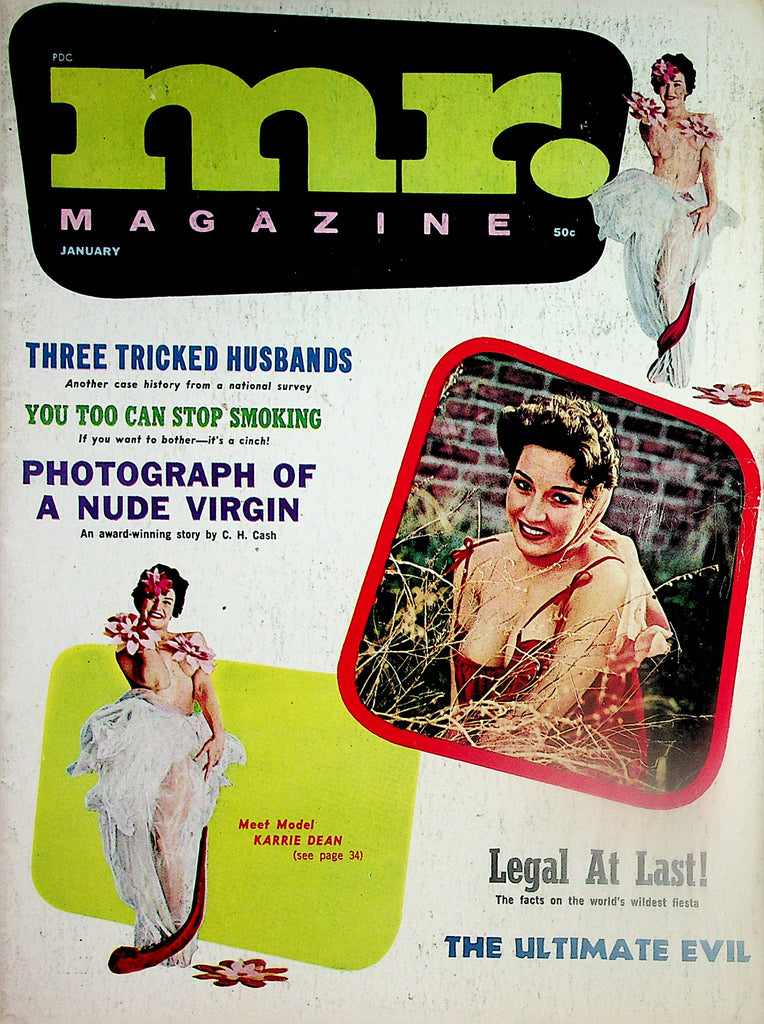 Mr. Magazine  Meet Model Karrie Dean  w/cf January 1963  060524lm-p