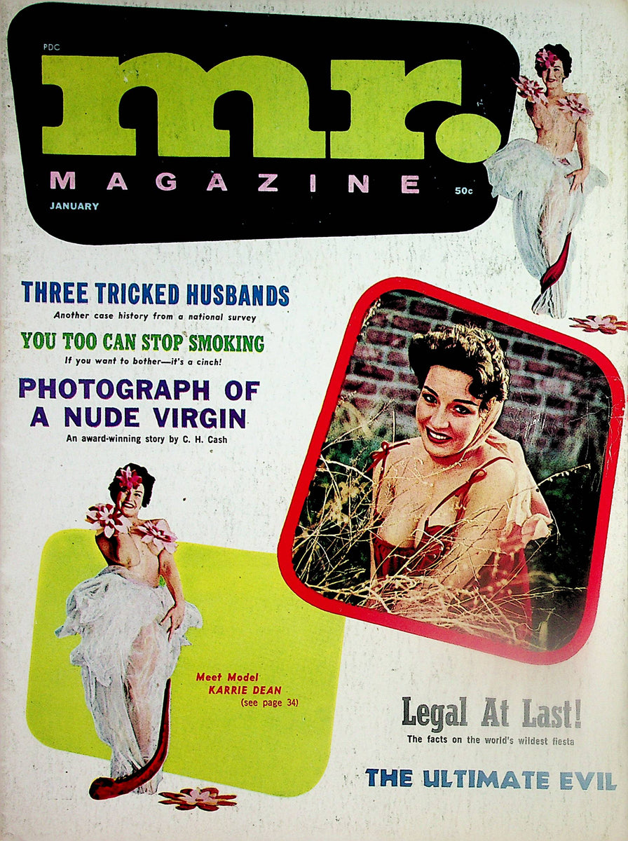 Mr. Magazine Meet Model Karrie Dean w/cf January 1963 060524lm-p – Mr ...