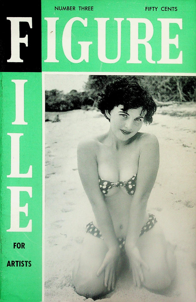 Figure File For Artists Digest  Beautiful Models  #3 1960's  110825lm-p2