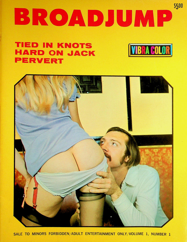 Broad Jump Magazine  Tied In Knots/ Hard On Jack/ Pervert  vol.1 #1  1960's     050526lmp