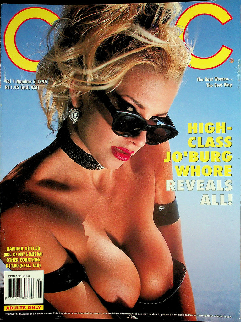 Chic South Africa International Magazine    High-Class Jo'Burg Whore Reveals All!  vol.1 #5  1995      030326lmp