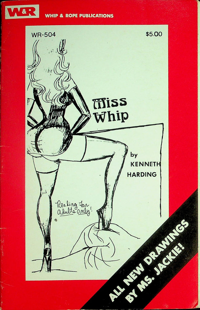 Miss Whip Fetish Digest  New Drawings by Ms. Jackie!  1960's by Kenneth Harding  100426lmp-GSC
