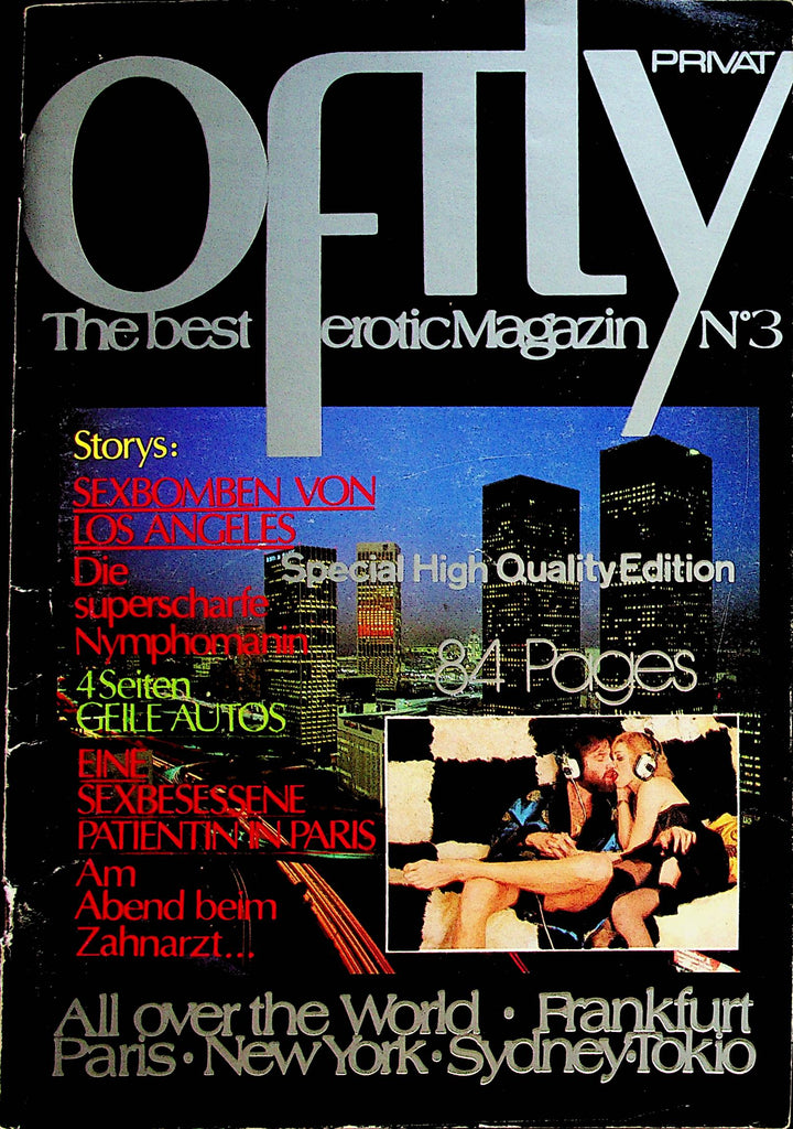 Oftly The Best Erotic International Magazine  Centerfold Girl Keci  #3  1980's  051223lm-p
