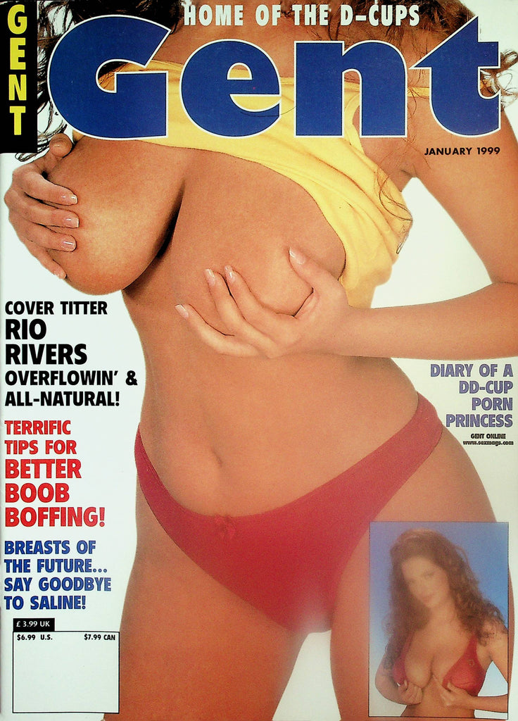 Gent Busty Magazine  Cover Titter Rio Rivers / Brittany Andrews  January 1999   102525lm-p