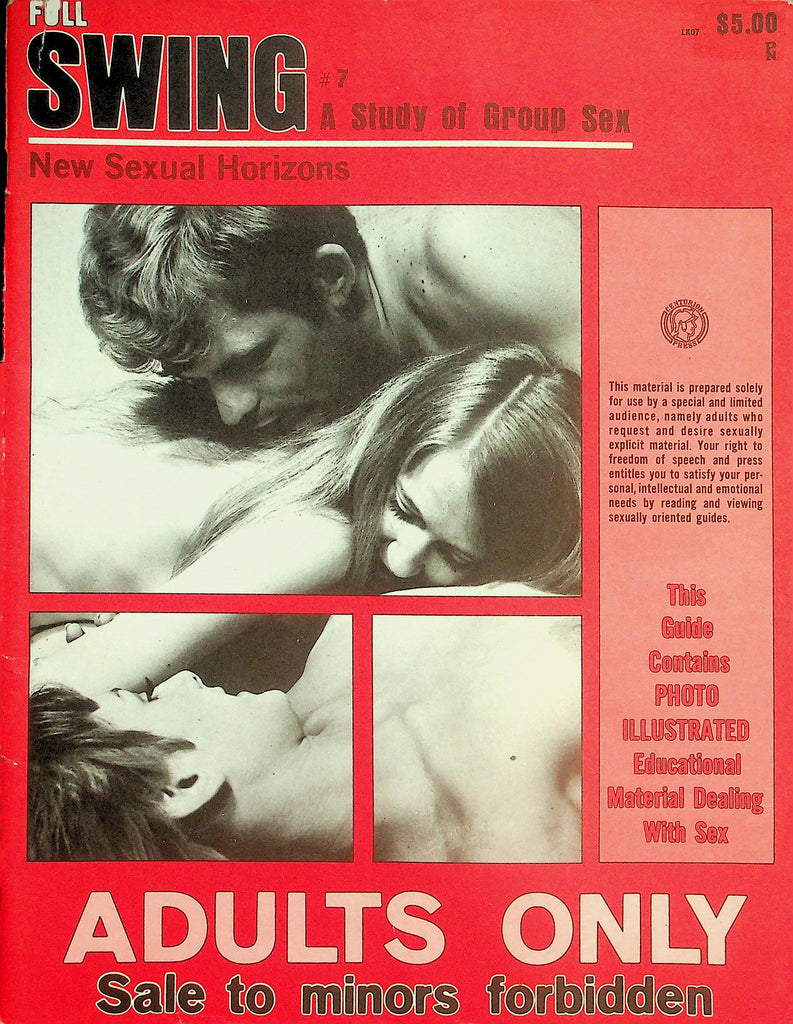 Full Swing Magazine  A Study Of Group Sex - New Sexual Horizons  #7 1972  062026lmp-GSC