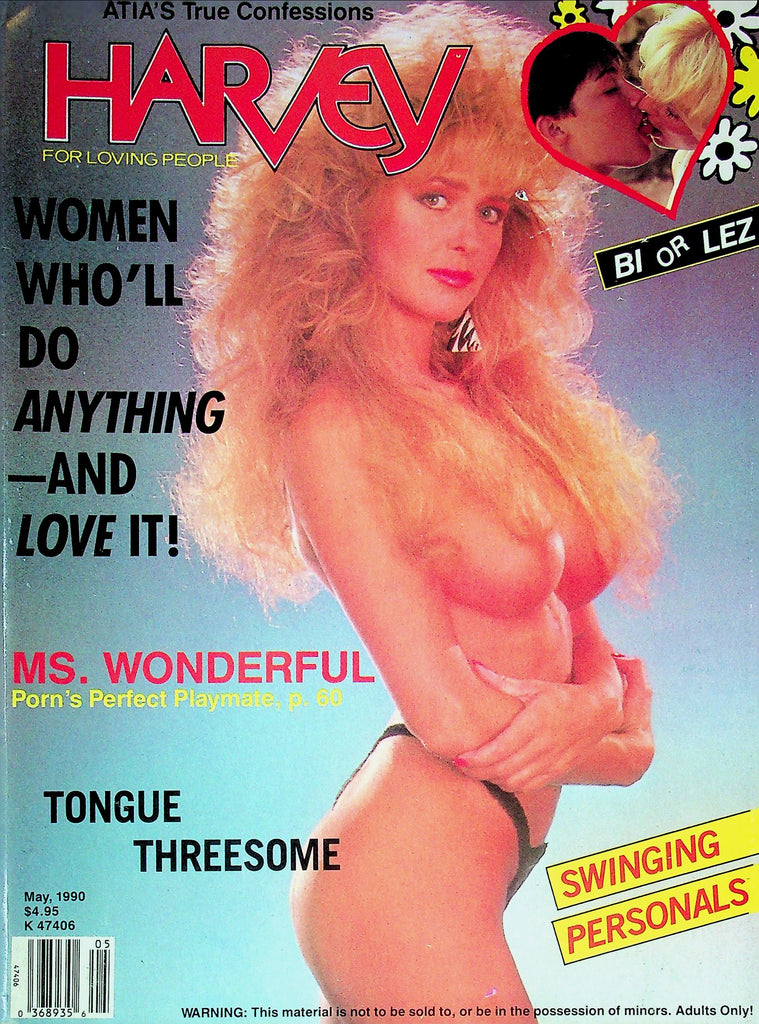 Harvey Magazine Ft. Ms. Wonderful & Hyapatia Lee May 1990 062625RP2-