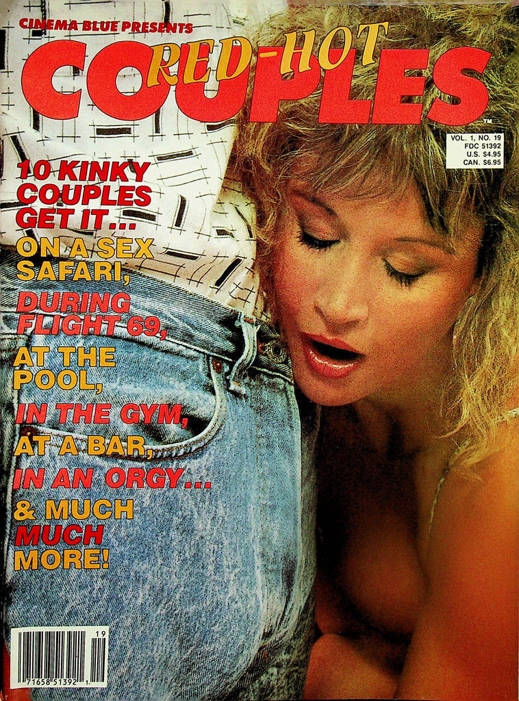 Red Hot Couples Magazine  Getting It On: During Flight 69, At The Pool, In The Gym & More!  vol.1 #19 1989  030325lm-p