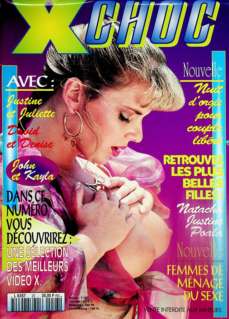 X Choc French International Magazine  Justine & Juliette   1990's     093024lm-p