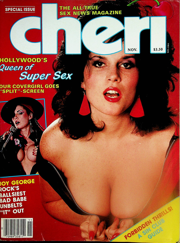 Cheri Magazine  Covergirl Rachel Ashley / Joy George  November 1984    042624lm-p2