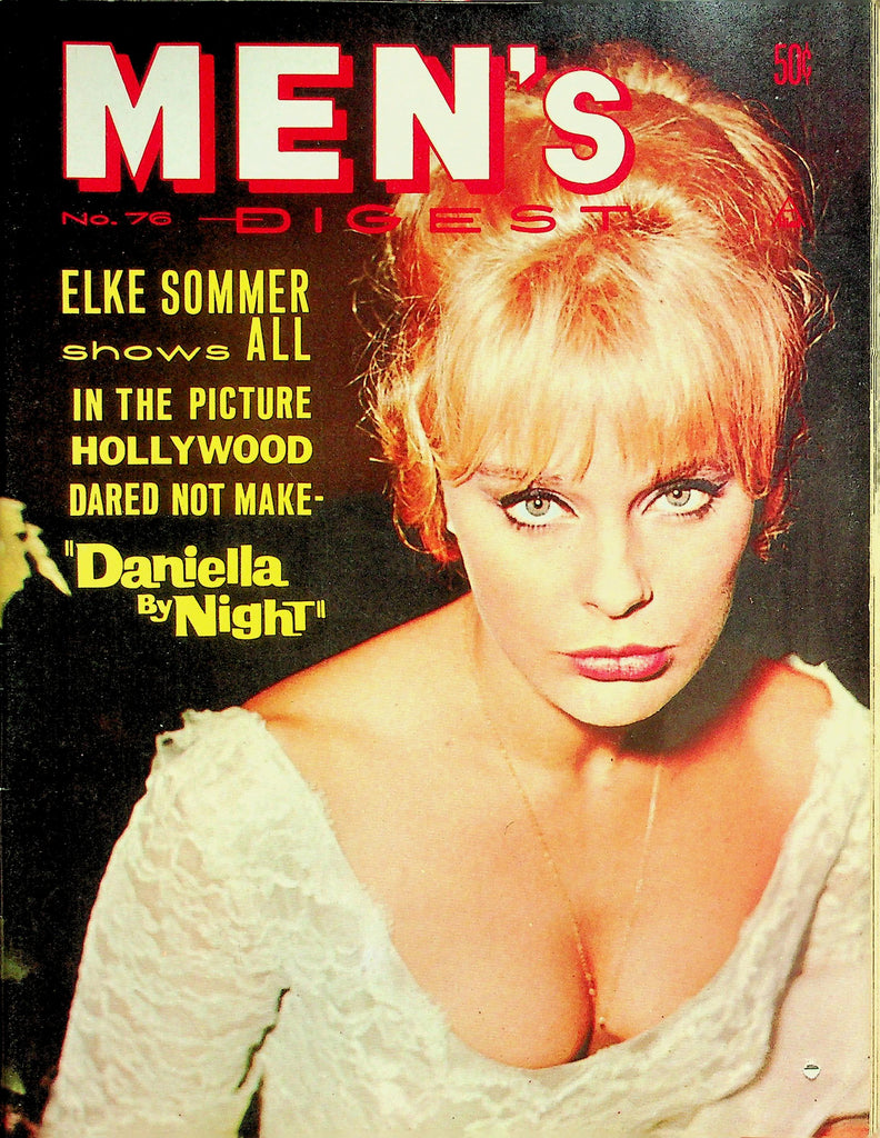 Men's Digest Magazine  Elke Sommer Shows All  #76 1967   040226lmp