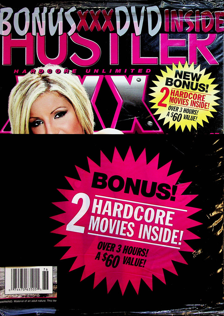 Hustler Hardcore XXX Magazine   w/DVD   #87  New     050923lm-p