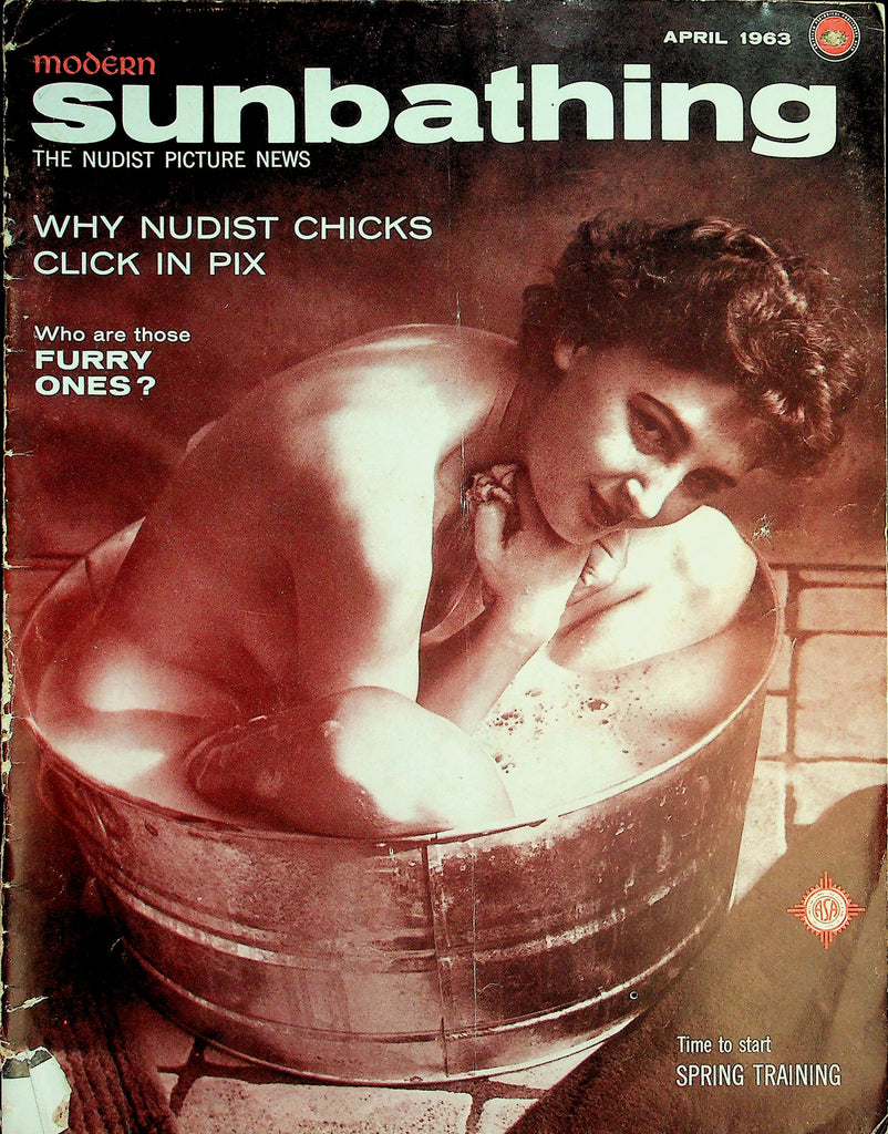 Modern Sunbathing Nudist Magazine  April 1963    051226lmp
