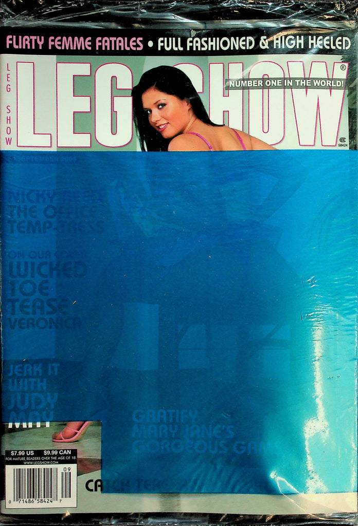 Leg Show Magazine  September 2005  New/Sealed    032426lmp