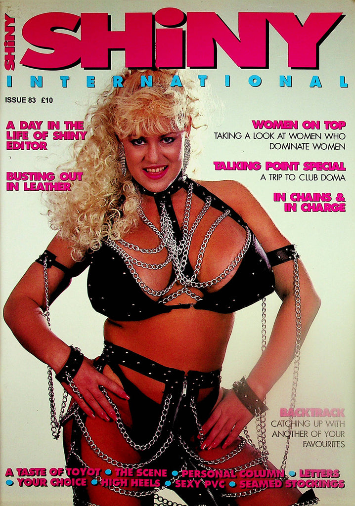 Shiny International Fetish Magazine    Busting Out In Leather  #83  1990's   021524lm-p