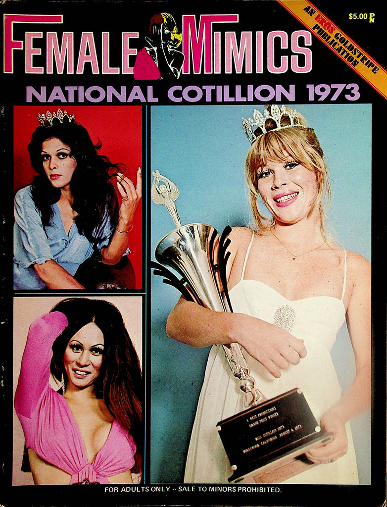Female Mimics National Cotillion 1973 Magazine  Presenting Brandy Lee -  Eros Publication    121423lm- p2