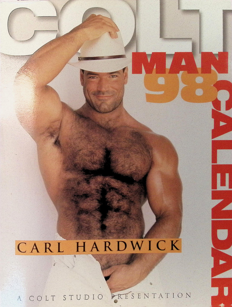Carl Hardwick Colt Man Colt Studio 1998 12 Month Wall Calendar Gay Man Interest 041326AMP