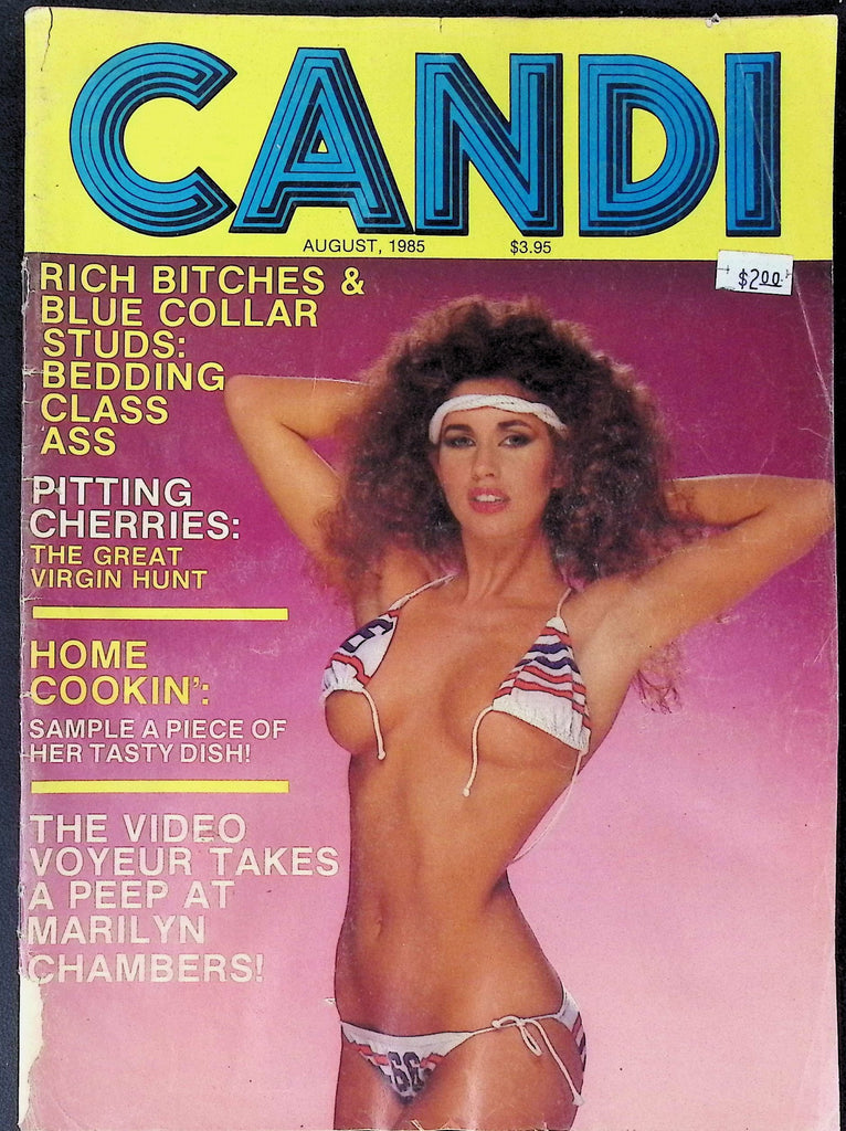 Candi Magazine Marilyn Chambers August 1985 060326AKP