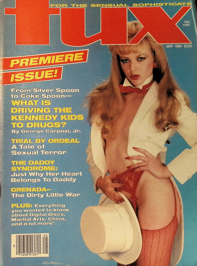 Tux Magazine  Premiere Issue!   Covergirl Priscilla  May 1984   042126AMP-