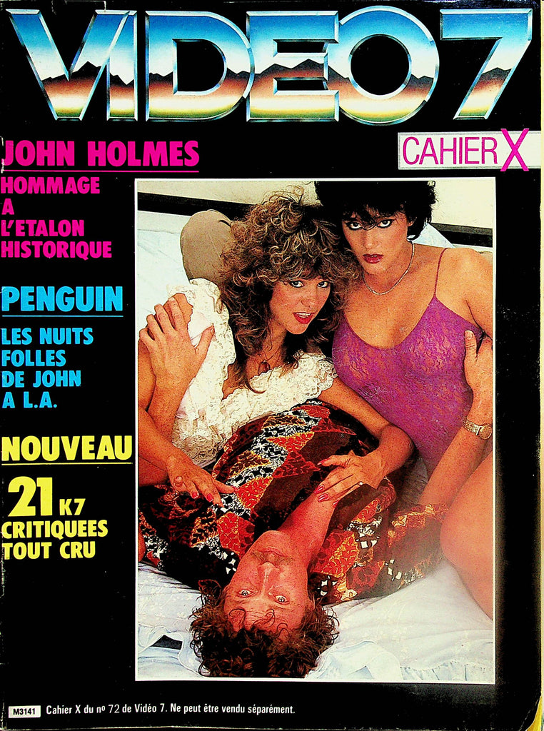 Video 7 French International Catalog   John Holmes  #72  1980's   030424lm-p2