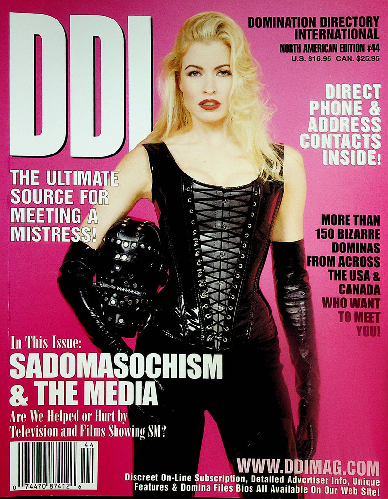 Domination Directory International Magazine   Covergirl Sadie Belle   #44 2001   030124lm-p