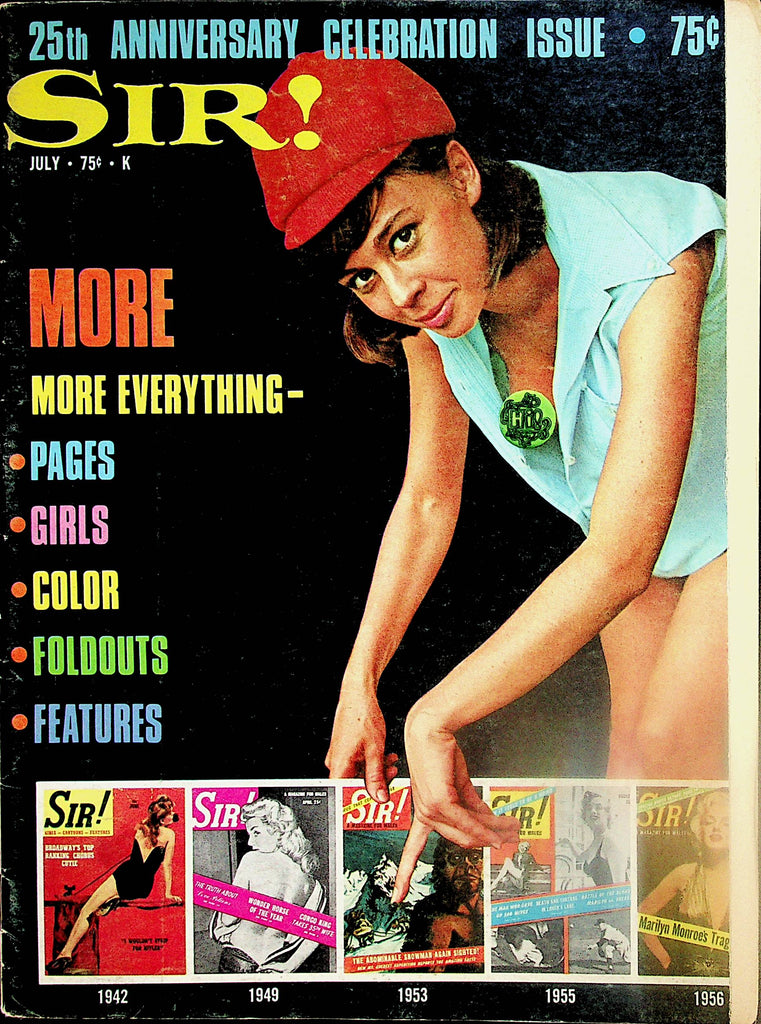 Sir! Magazine 25th Anniversary Issue   Centerfold Girl Terri Ann Baron   041224lm-p
