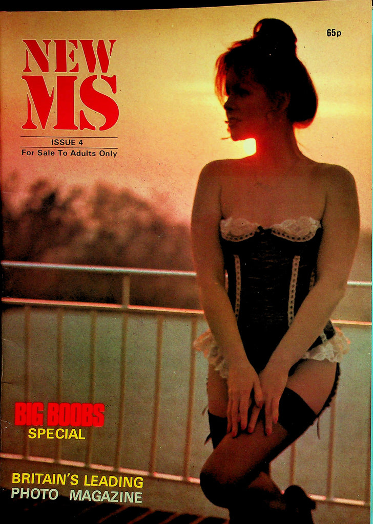 New MS Magazine  Big Boobs Special / Covergirl Mary Millington #4 1970's  040326lmp