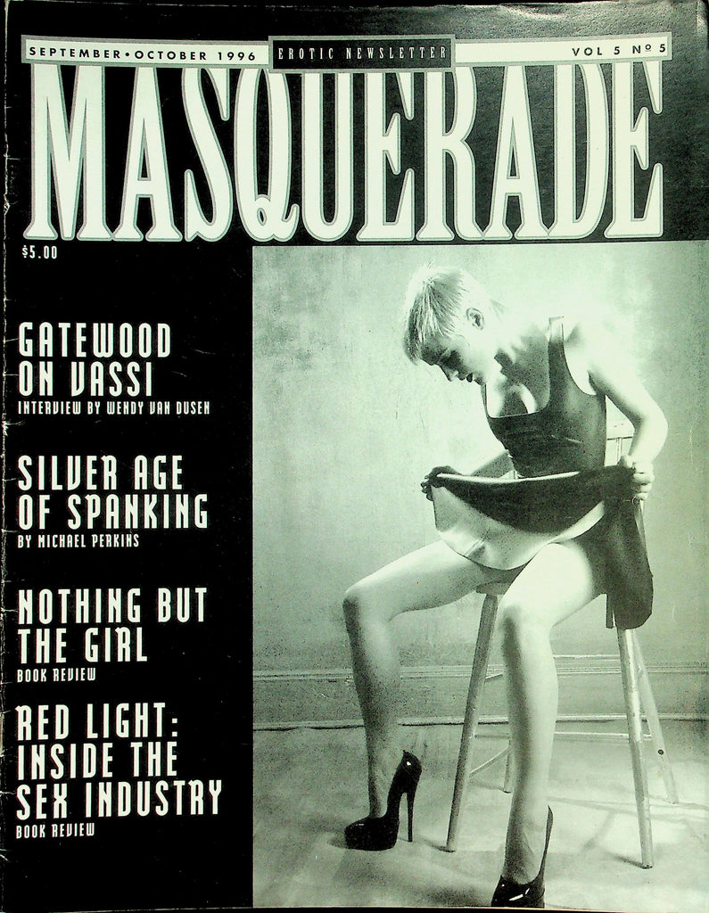 Masquerade Erotic Newsletter Magazine  Silver Age Of Spanking  vol.5 #5  1996   042526lmp