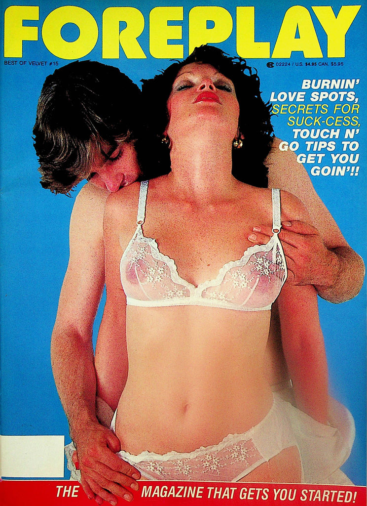 Foreplay Magazine  Tracy & Don Burnin' Hot! / Tips To Get You Goin'!!  #15  1987  030425lm-p