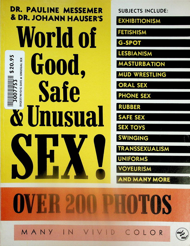 World Of Good, Safe & Unusual Sex! Magazine  G-Spot, Masturbation, Oral Sex & More!  1986   050125lm-p