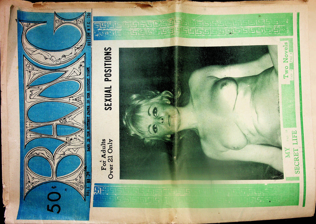 Bang Adult Newspaper   Sexual Positions / My Secret Life  vol.1 #24  1960's-70's   051225lm-p