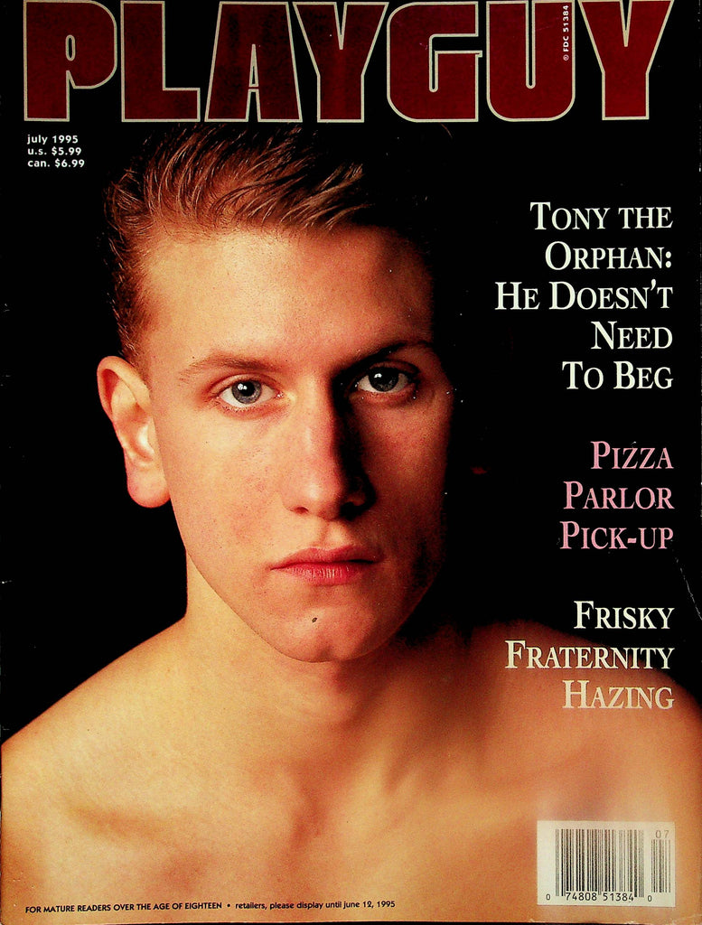 Playguy Gay Magazine   Cover Guy Tony  July 1995    072325lm-p