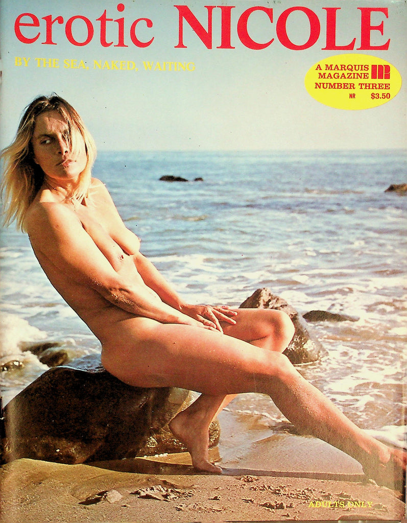Erotic Nicole Magazine   By The Sea, Naked, Waiting  1972    101326lmp-GSC