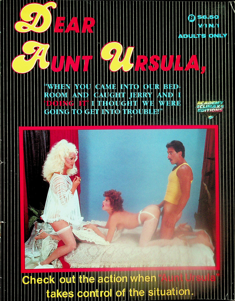 Dear Aunt Ursula Magazine   Join Jerry and I   vol.1 #1  October 1984   121525lmp