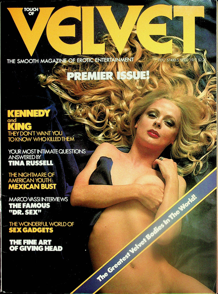 Velvet Magazine  Premier Issue!  Centerfold Girl Shannon  September 1977  082025lm-p
