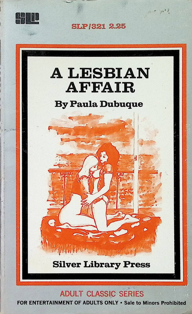 A Lesbian Affair by Paula Dubuque SLP321 1975 Silver Library Press Adult Paperback Novel -112024AMP