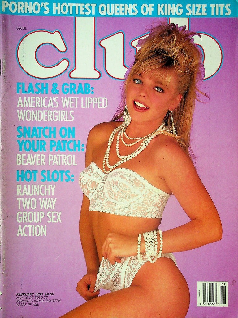 Club Magazine Debbie Sass & Gaynor February 1989 052824RP